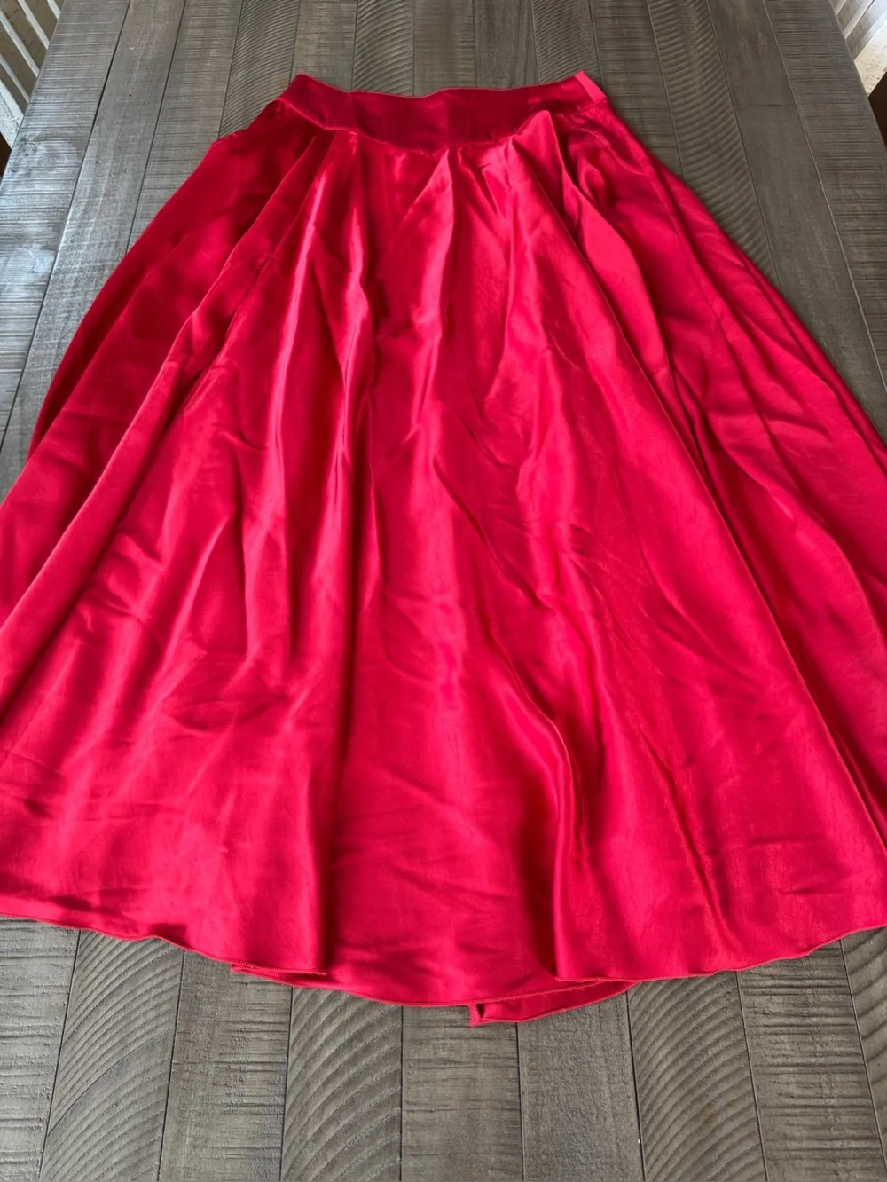 Free People Chilco Salsa Maxi Skirt with High Side Slit Women’s Size 4